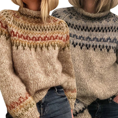 AtelierDeRoche™ | Pull tricoté à col roulé
