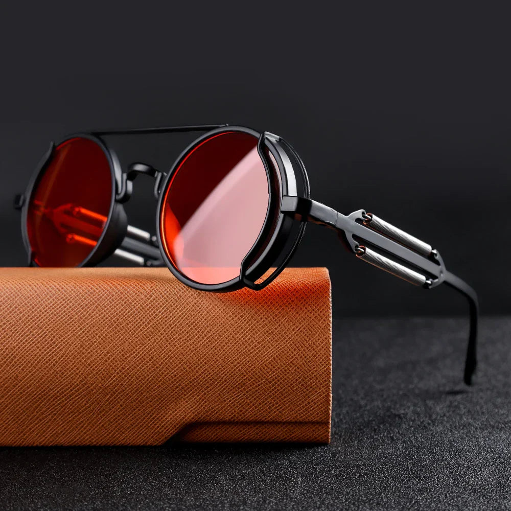 Bastien - Lunettes de soleil vintage steampunk