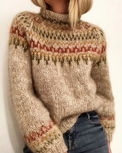 AtelierDeRoche™ | Pull tricoté à col roulé