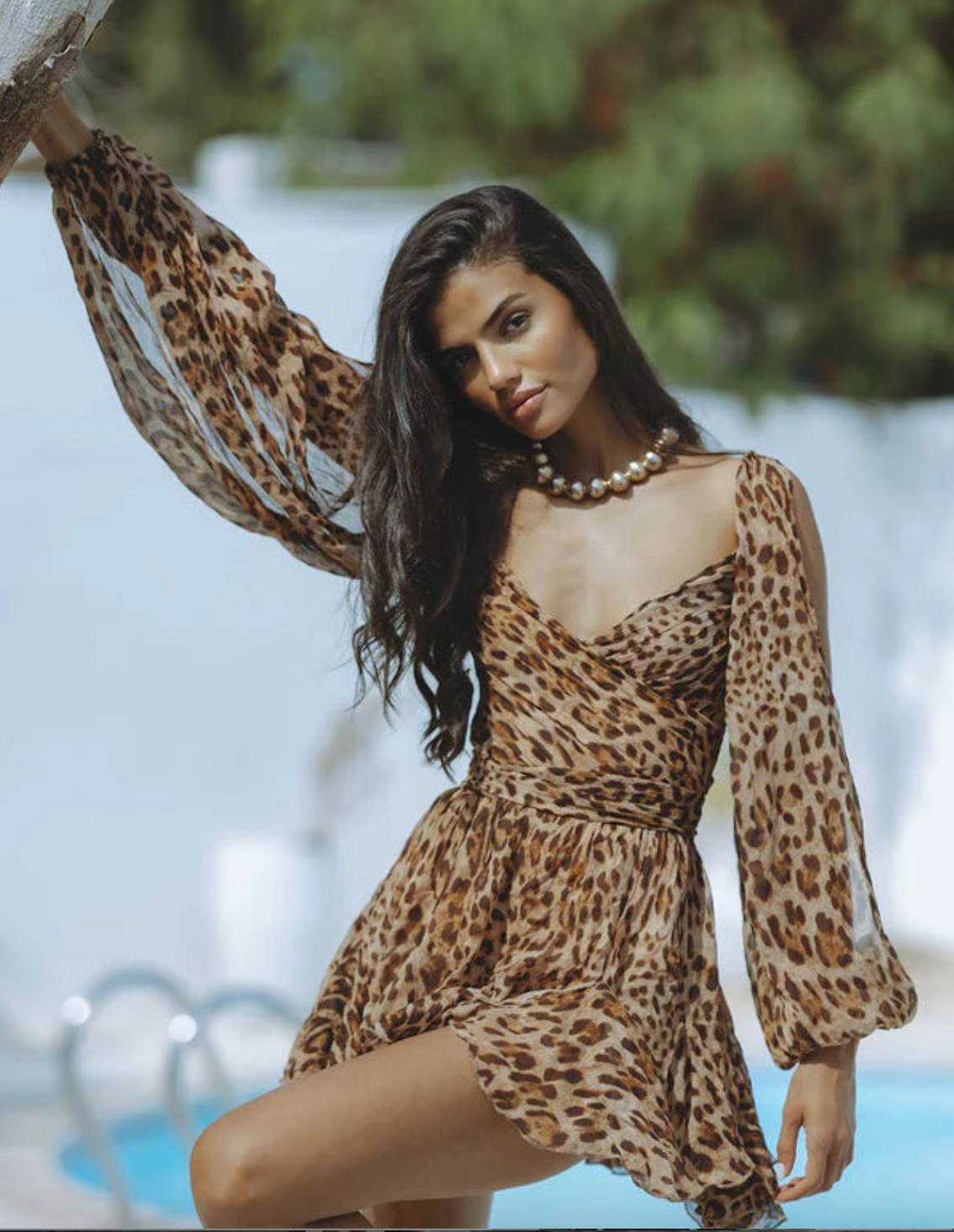 Julianne | Robe Légère et Élégante en Chiffon pour Femmes
