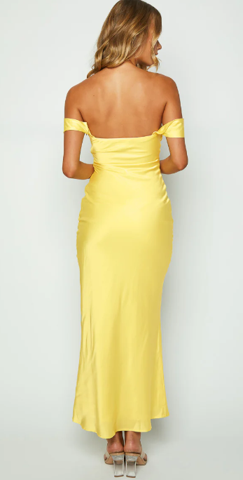 Ariane - Robe pour Femme Élégante à Épaules Dénudées
