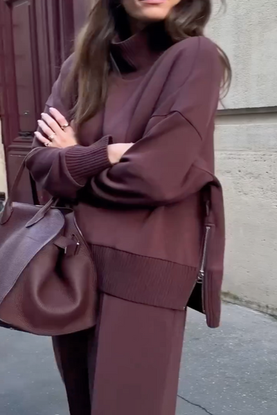 AtelierdeRocheParis™ |  Ensemble deux pièces en tricot et crochet