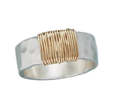 Kaia – Bague Fils Dorés