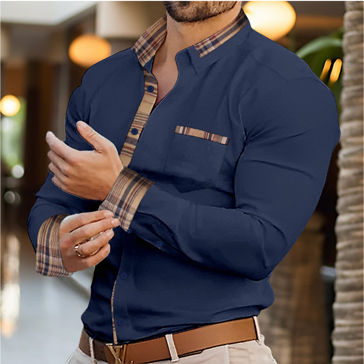 Wesson | Chemise élégante à coupe classique pour hommes