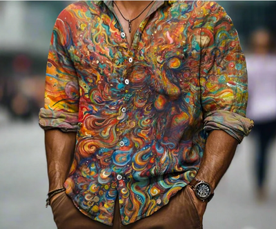 Gael | Chemise d'été décontractée à manches longues pour hommes