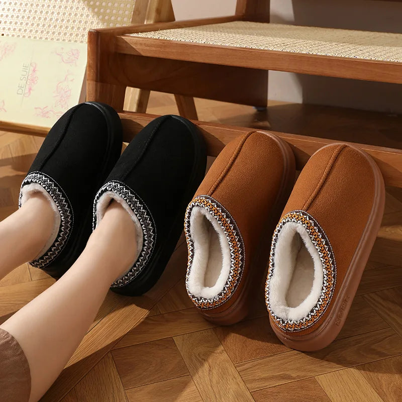 AtelierDeRoche™ | Chaussons à doublure chaude
