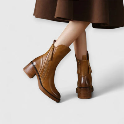 Serene | Bottines élégantes à talon block