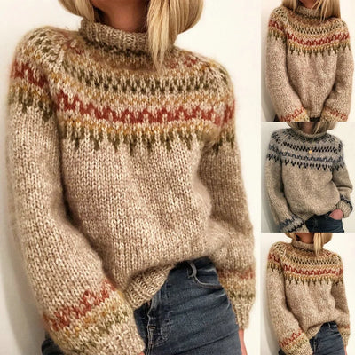 AtelierDeRoche™ | Pull tricoté à col roulé