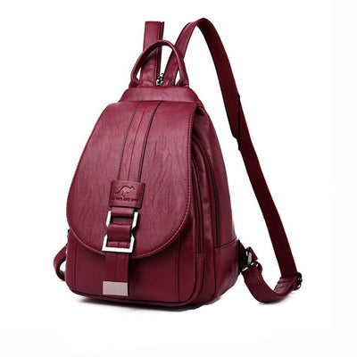 Sac à dos en cuir pour femmes