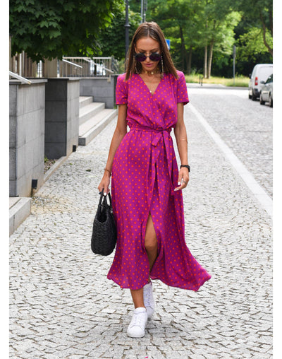 Yolanda | Robe Midi Douce et Confortable pour Femme au Quotidien