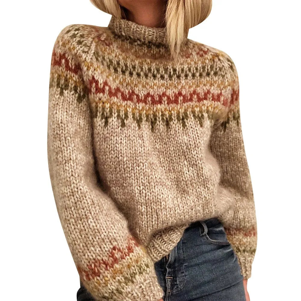 AtelierDeRoche™ | Pull tricoté à col roulé
