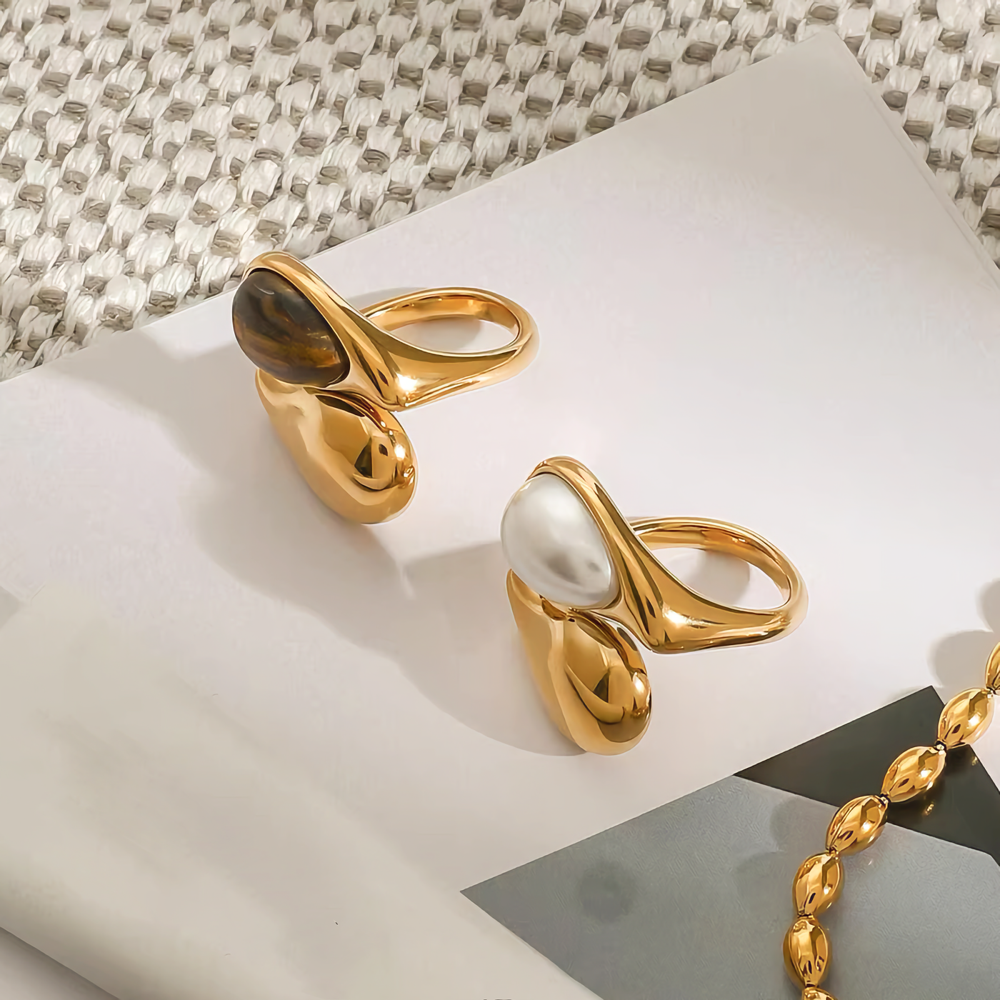Mara – Bague Perle