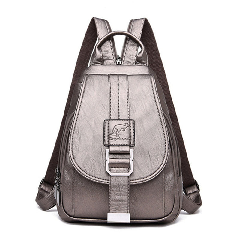 Sac à dos en cuir pour femmes