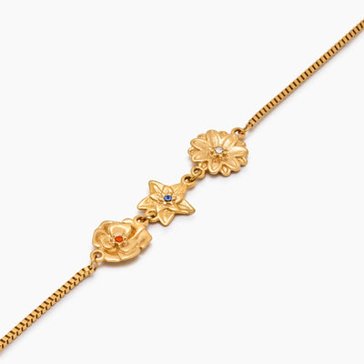 Edmonton Essence™ | Custom Birth Flower Bracelet