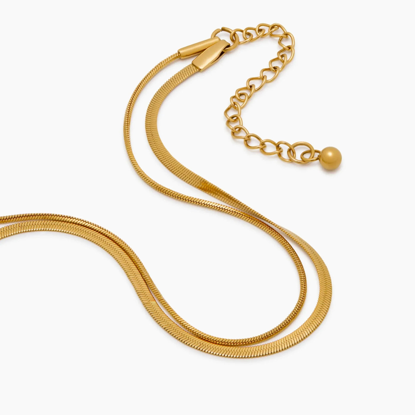 Edmonton Essence™ | Double Snake Chain Bracelet