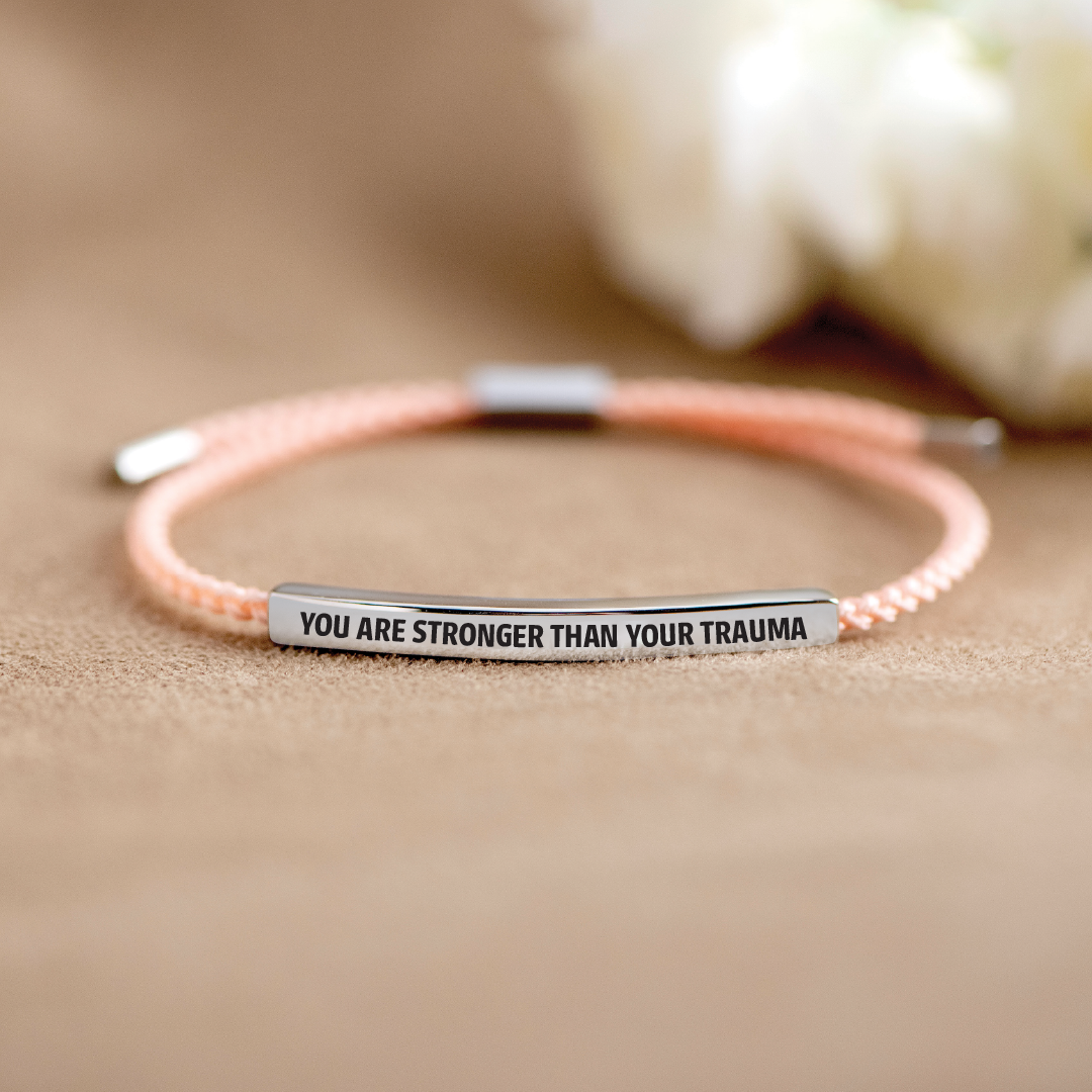 Edmonton Essence™ | Motivational Tube Bracelet  
A bracelet to inspire resilience.