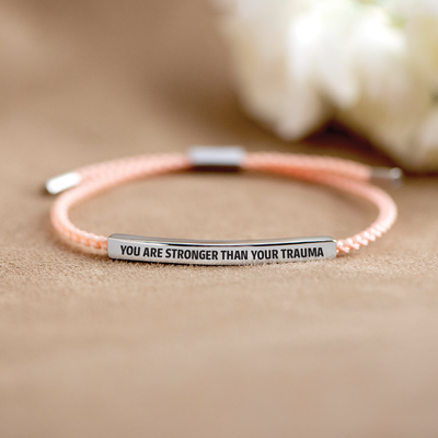 Edmonton Essence™ | Motivational Tube Bracelet  
A bracelet to inspire resilience.