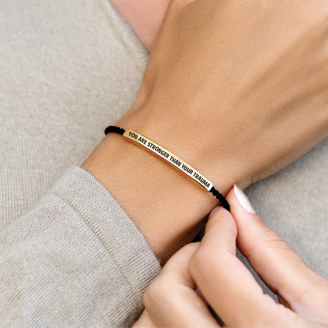 Edmonton Essence™ | Motivational Tube Bracelet  
A bracelet to inspire resilience.