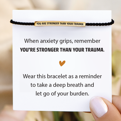 Edmonton Essence™ | Motivational Tube Bracelet  
A bracelet to inspire resilience.