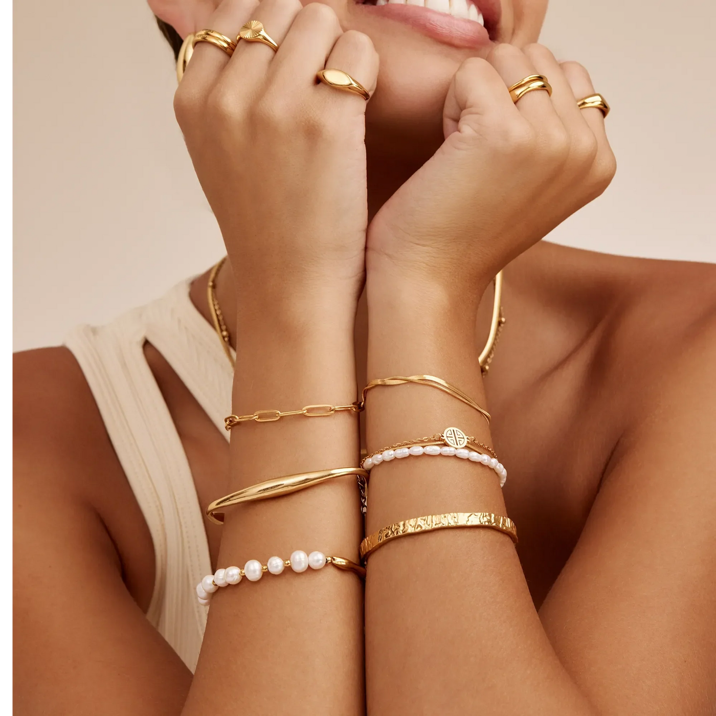 Edmonton Essence™ | Double Snake Chain Bracelet
