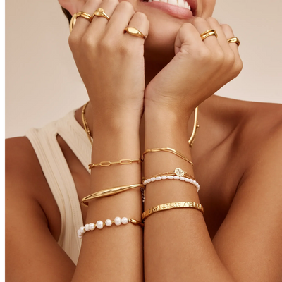Edmonton Essence™ | Double Snake Chain Bracelet