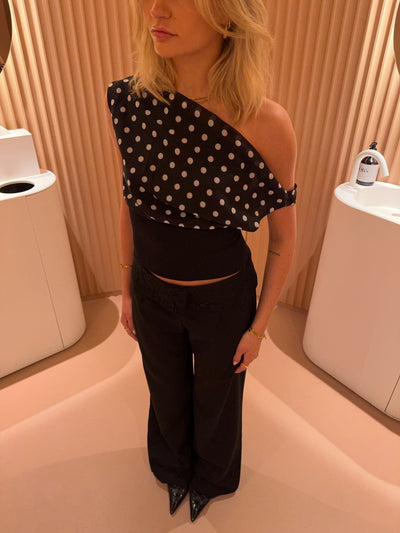 Ophélie | Top Points de Polka pour femme | chic