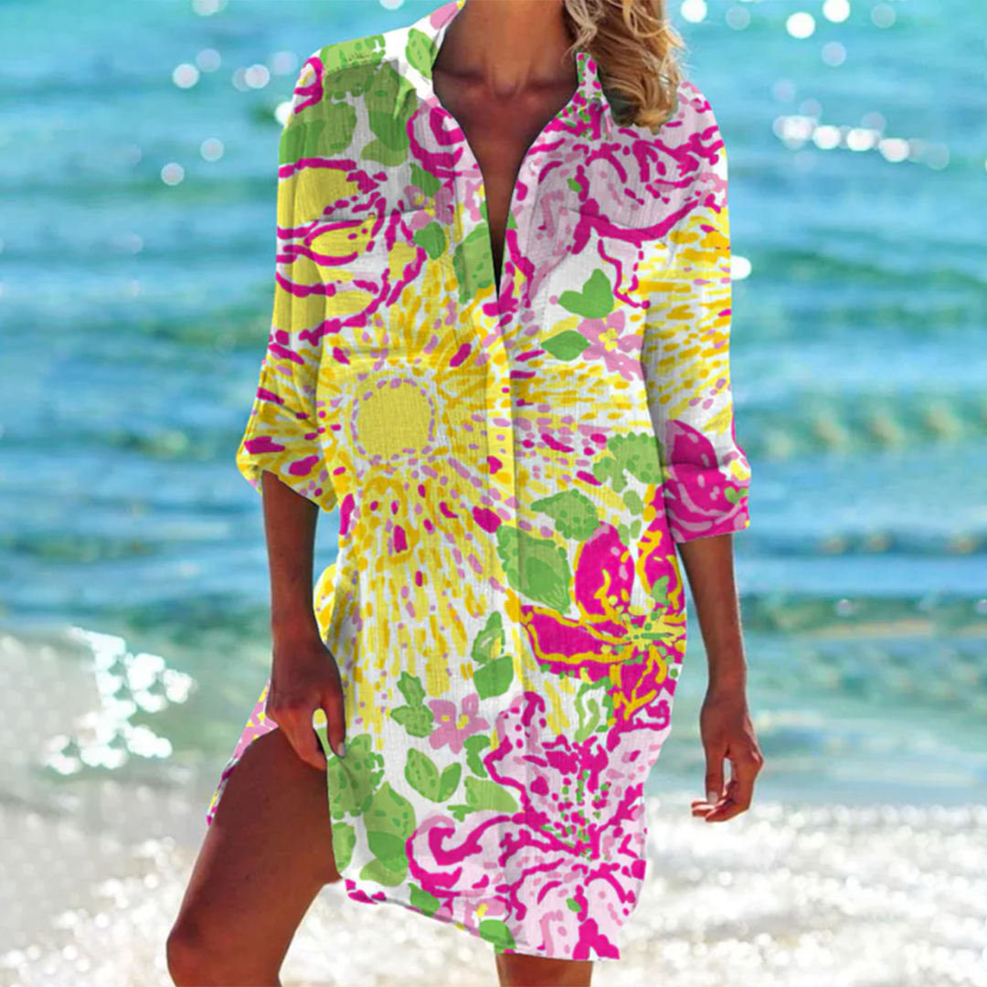 Robe de plage boheme pour femme | Mini