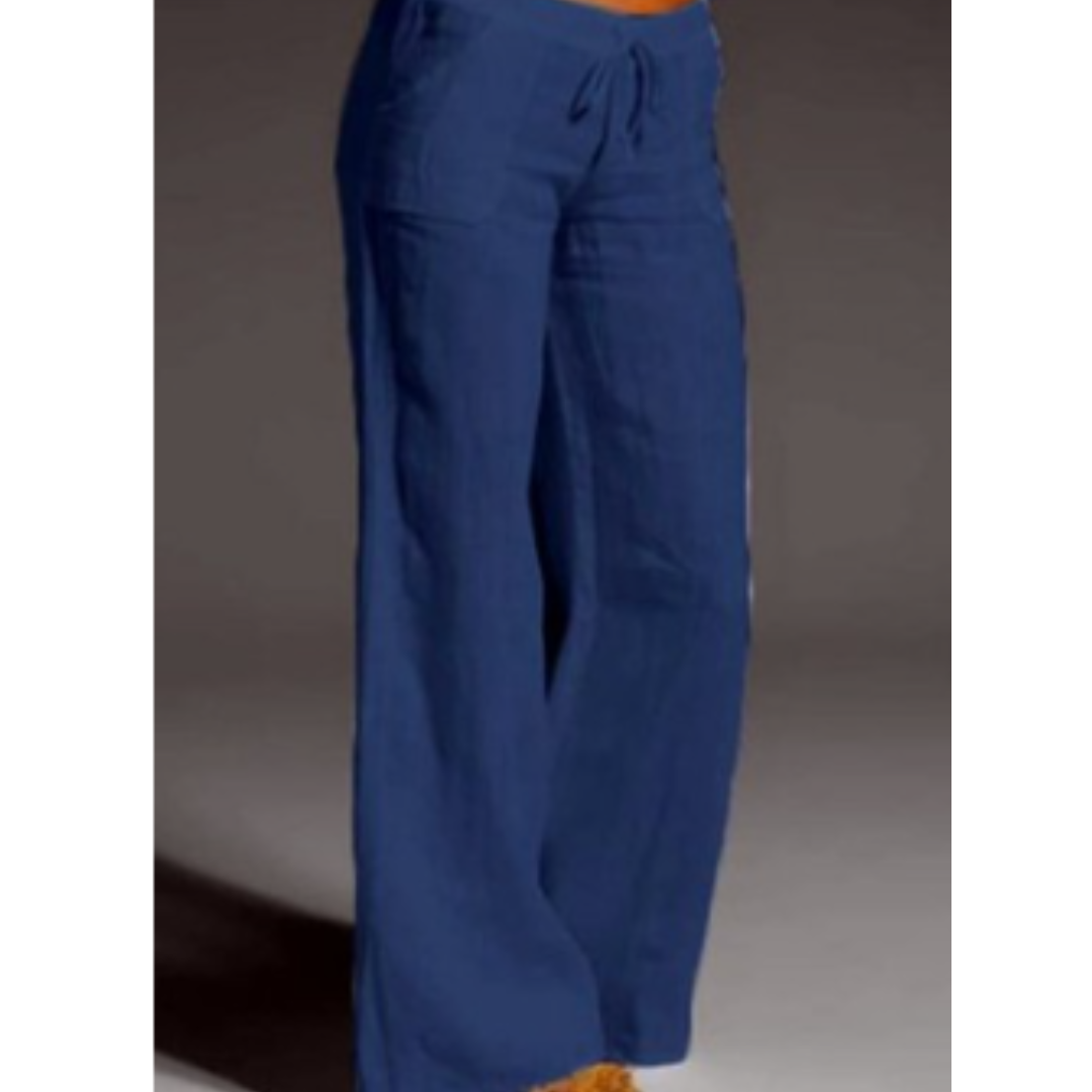 Shane | Pantalon large pour femme | Taille basse
