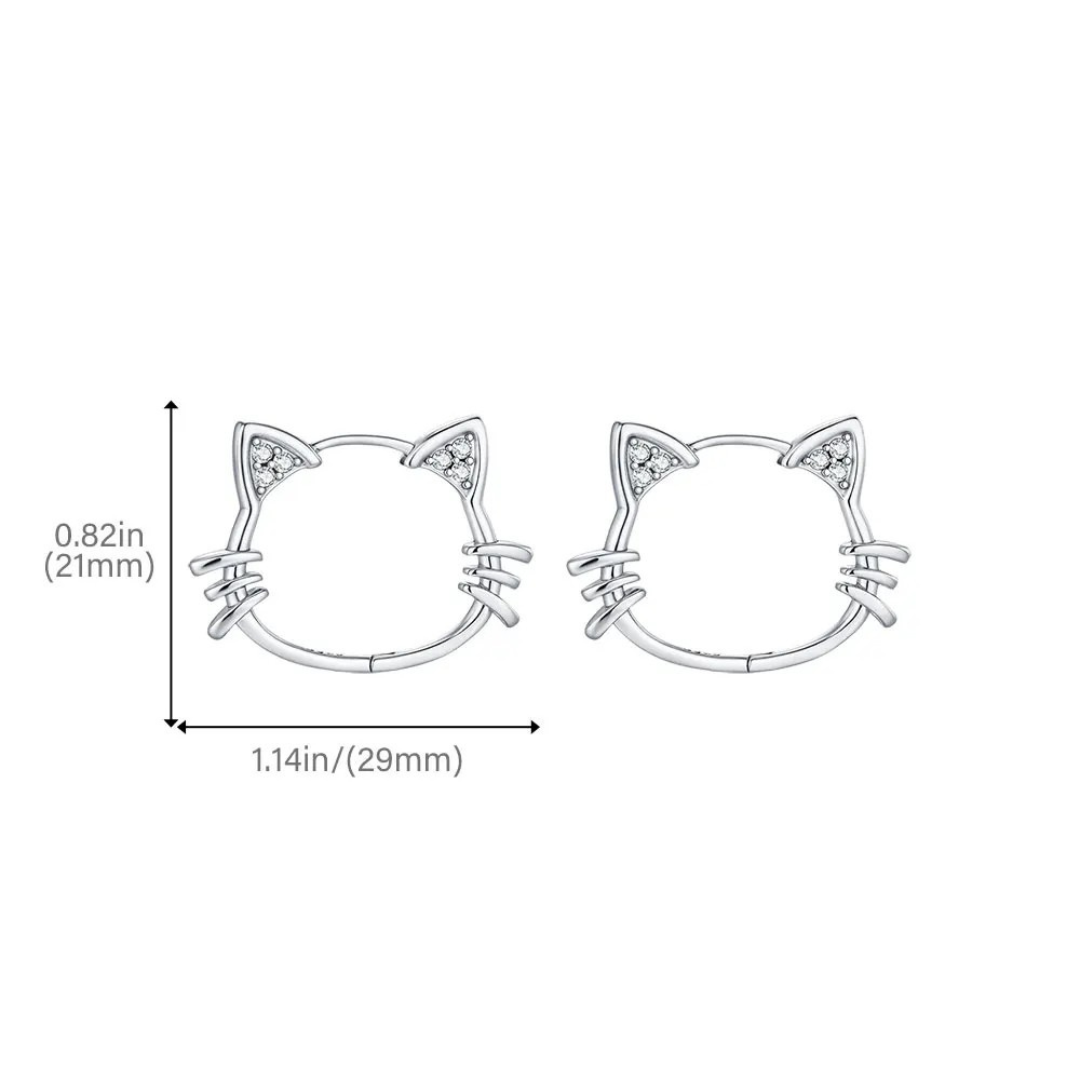Boucles Feloria – L’éclat tendre de l’argent sterling