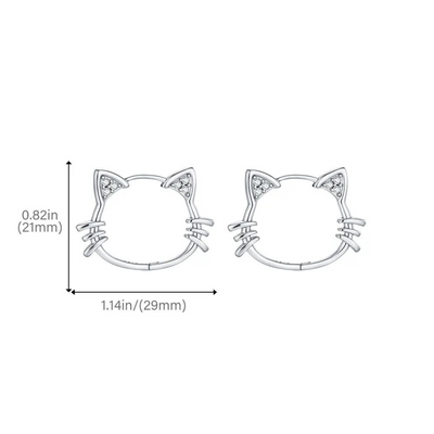 Boucles Feloria – L’éclat tendre de l’argent sterling
