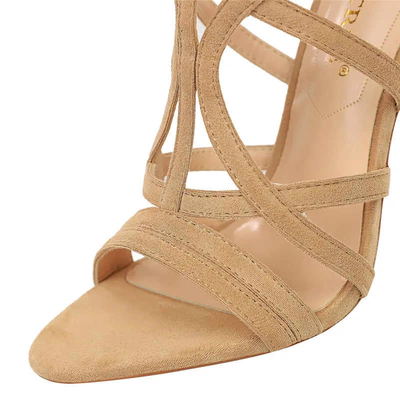 Sandales gladiateurs pour femmes | Talon