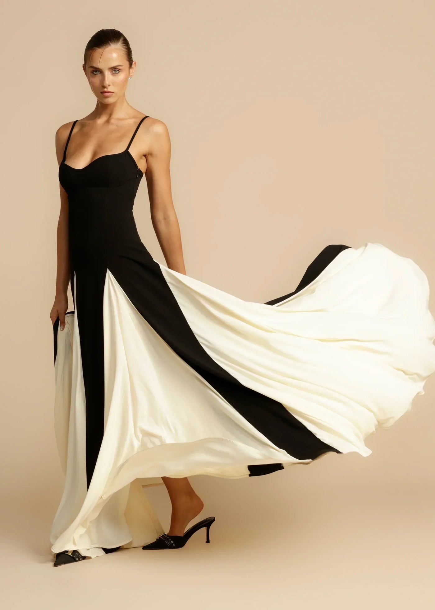 Arielle™ | Robe bicolore chic