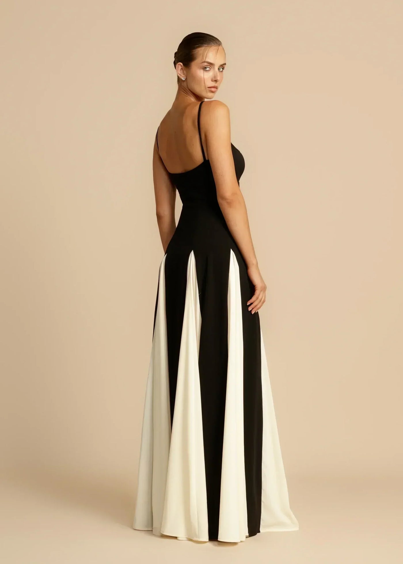 Arielle™ | Robe bicolore chic