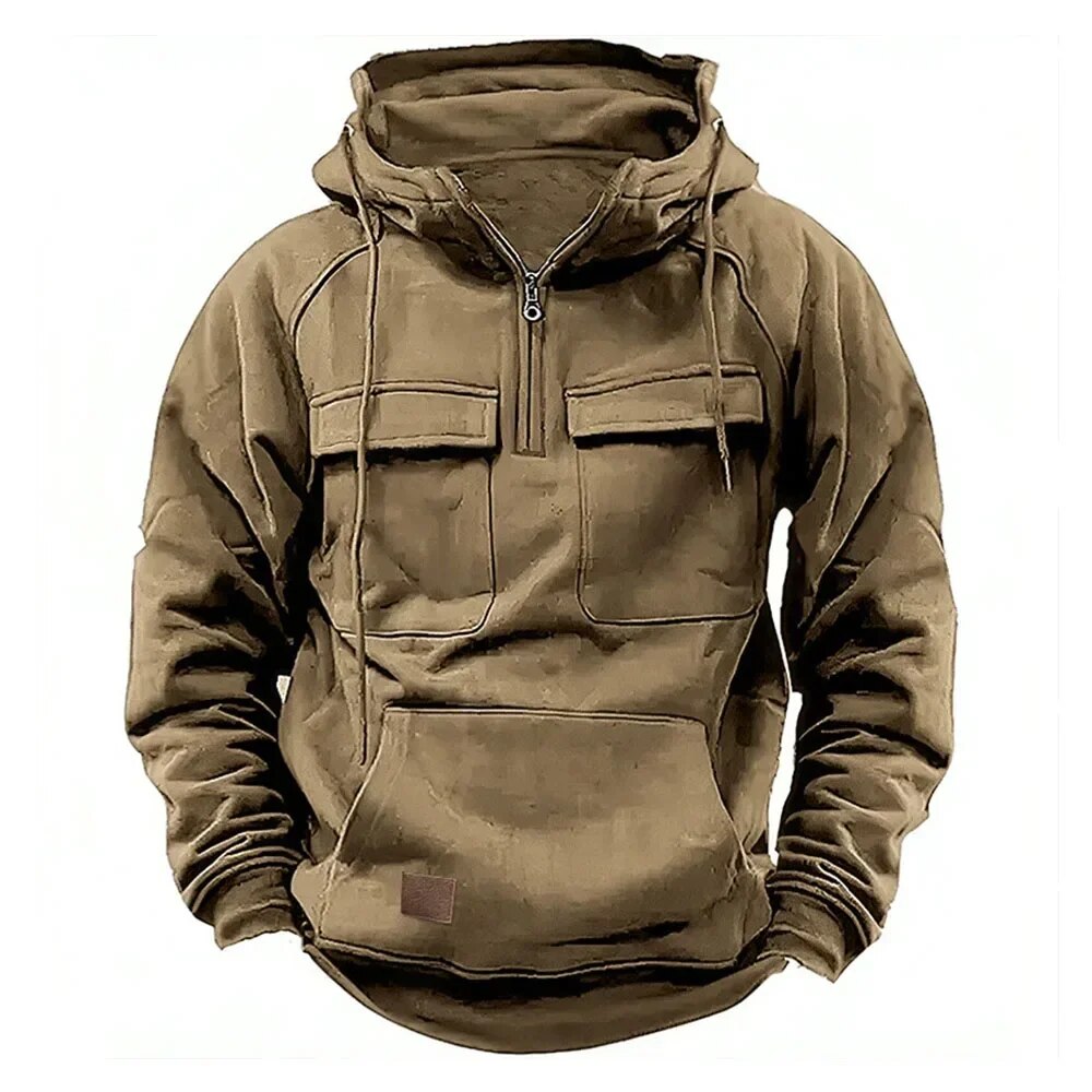 Sweat tactique à capuche pour hommes - Luke
