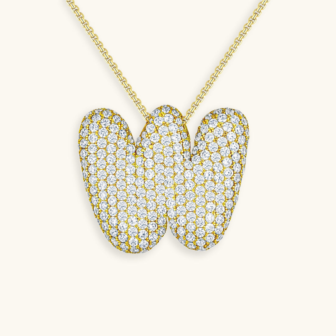 Collier Initiale Diamant – Bubble