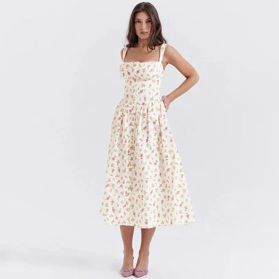 Stanislava – Robe Midi Classique et Intemporelle pour un Style Élégant