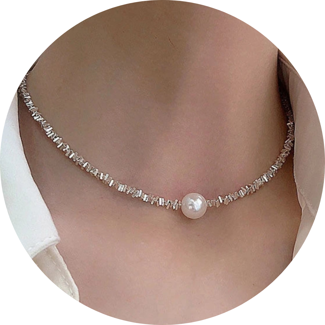 Design classique – Collier élégant de perles
