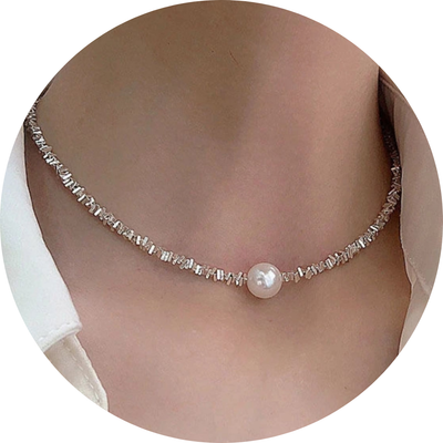 Design classique – Collier élégant de perles