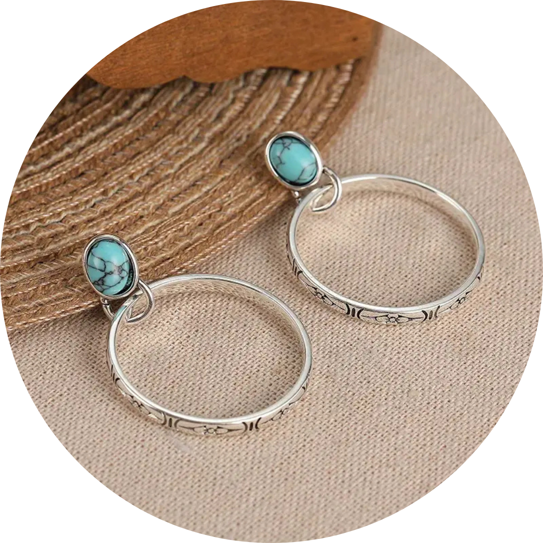 Onyx – Boucles Vintage Bohèmes