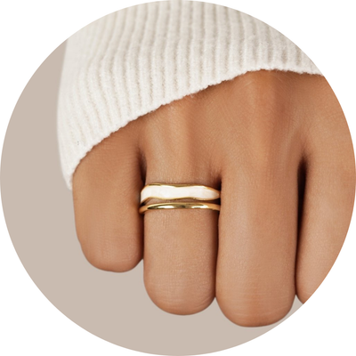 Rebeca - Bague stratifiée