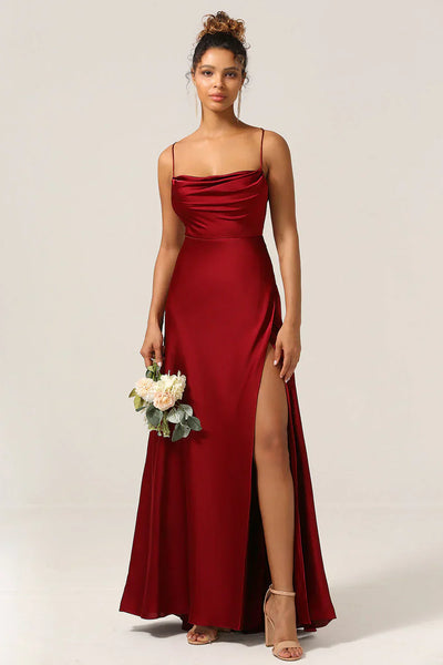 Robe Longue pour Femmes avec dos Croisé