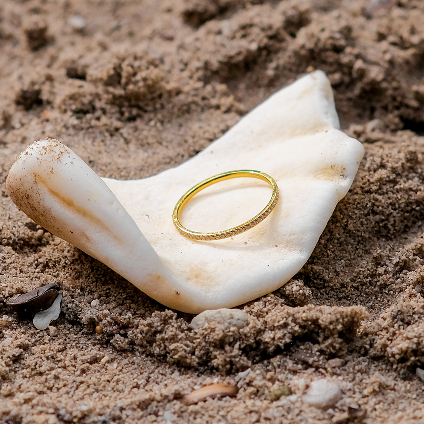 Bague en or pavé Zarra