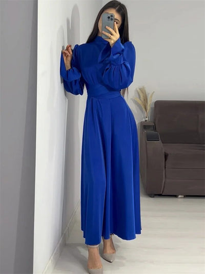 Selah | Robe Maxi Élégante Émeraude Majestueuse pour Femme
