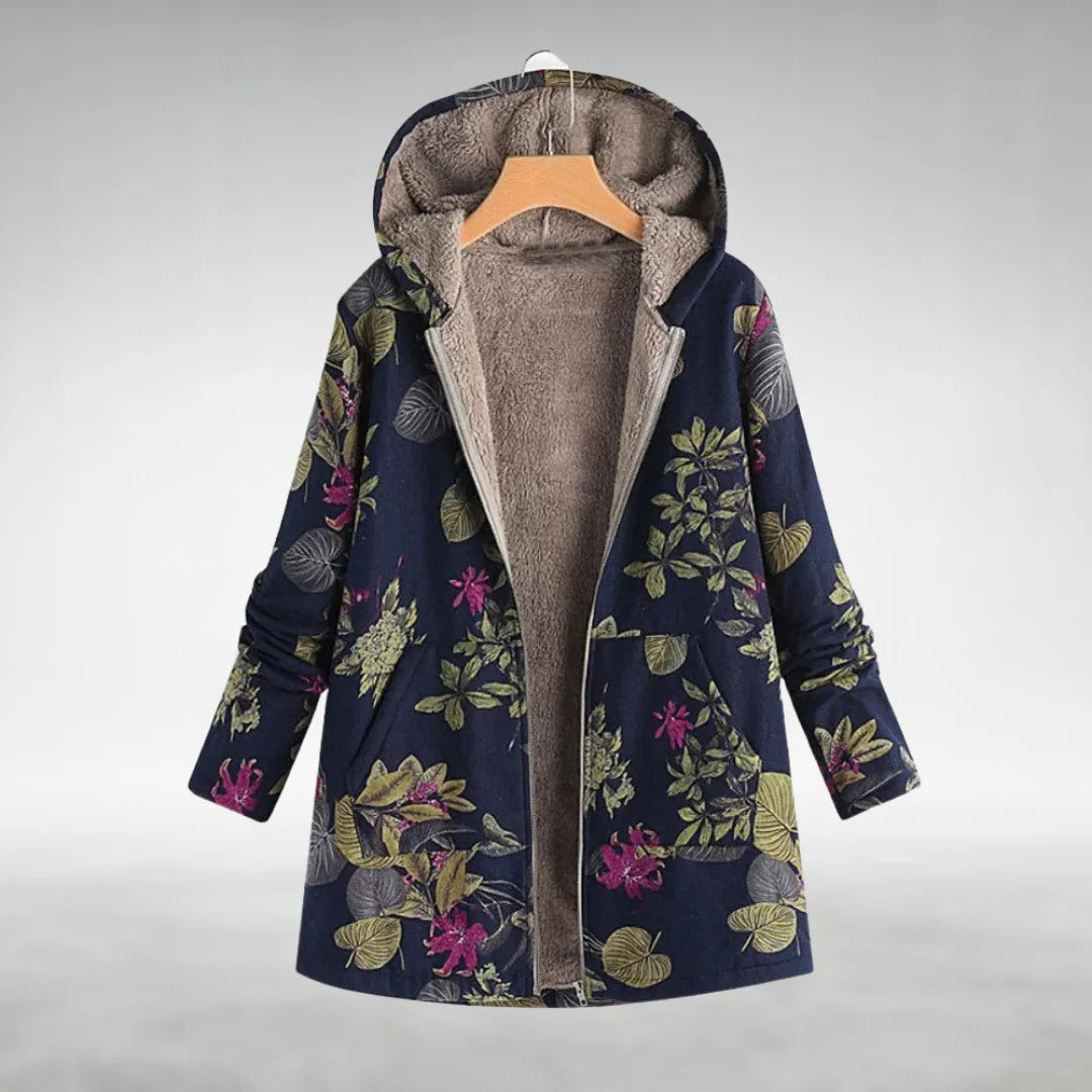 Florleece™ - Veste Fleece Fleurie Élégante