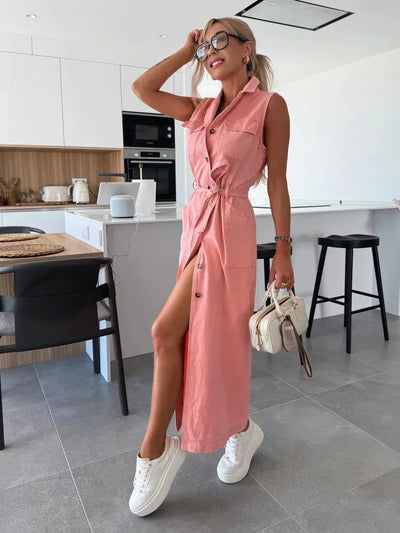 Ivy | Robe longue en jean