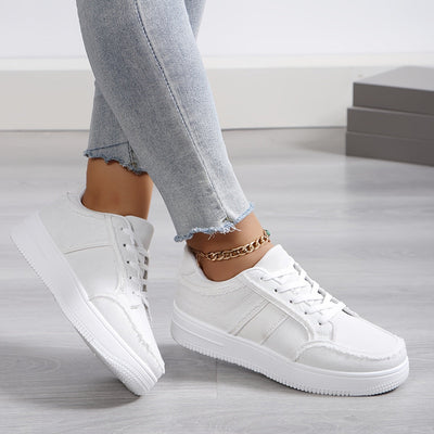 Amélie – Femme Sneakers Toile Décontractées