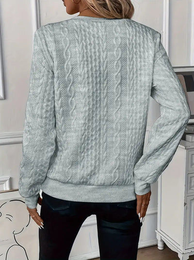 Élégant Pull Zippé Confortable