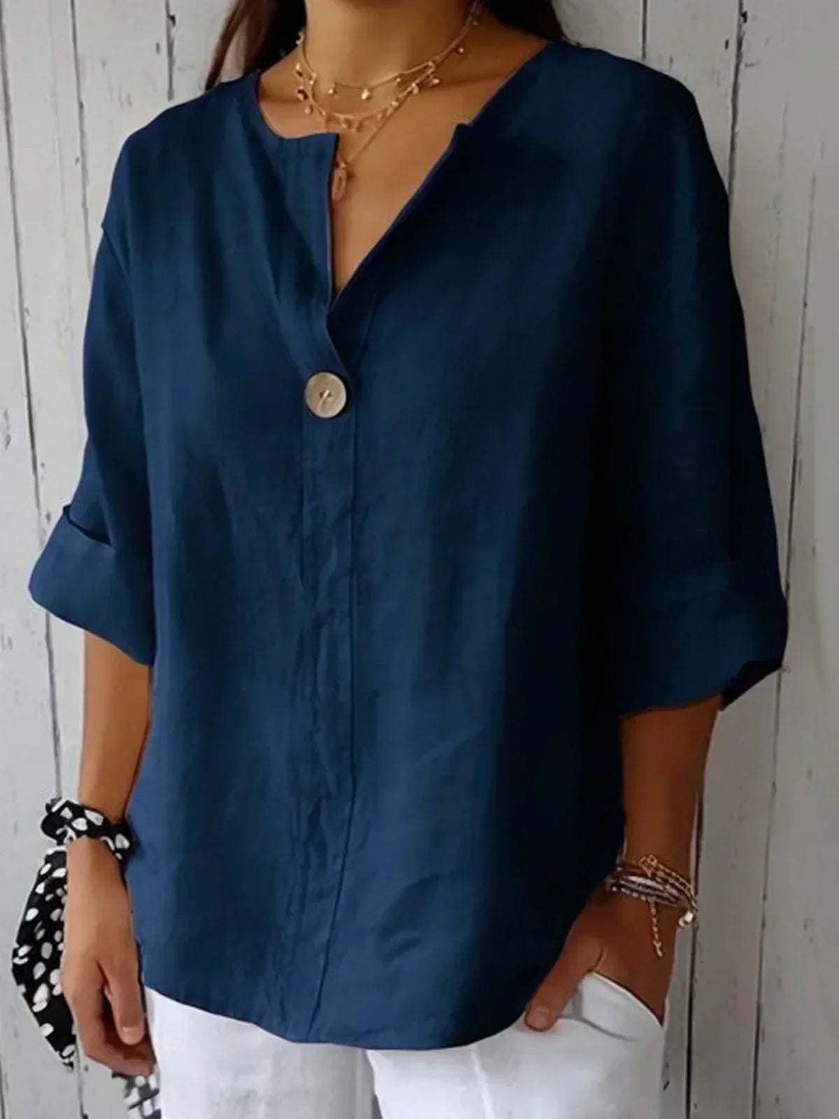 Yara - Blouse Chic Décontractée