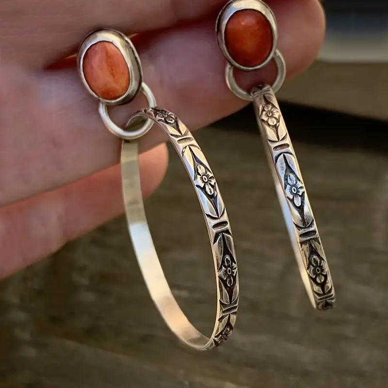 Onyx – Boucles Vintage Bohèmes