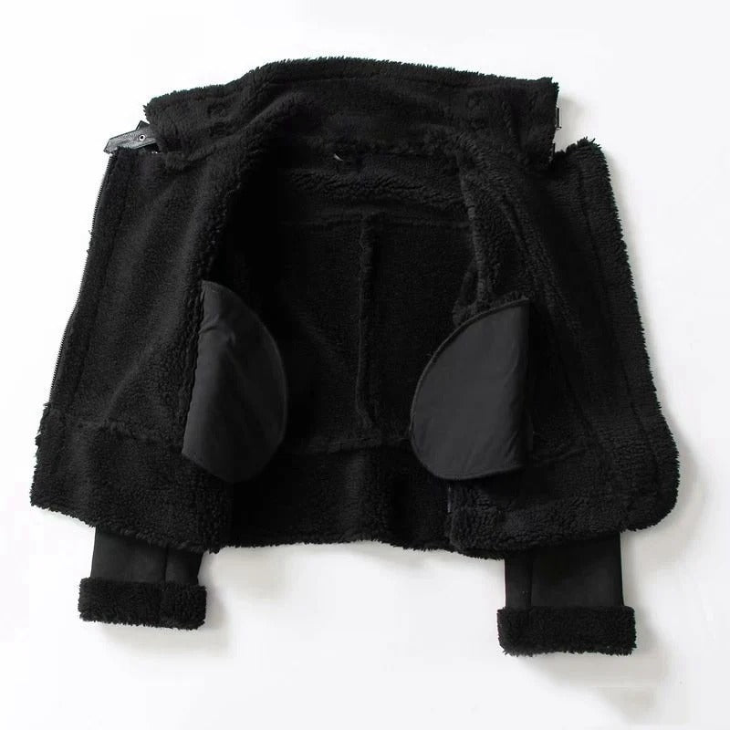 Women’s Warm Suede Coat | Winter